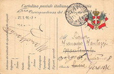 12-102F) WW1 FRANCHIGIA 1916