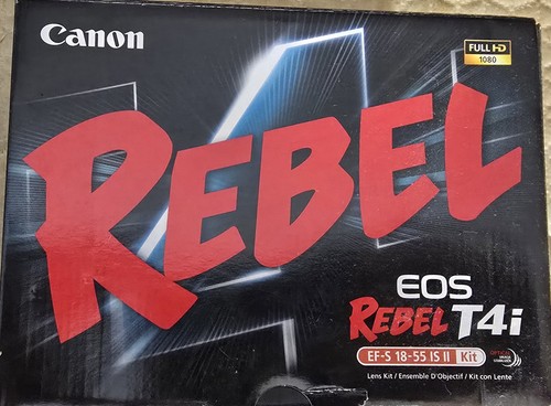 Canon eos rebel t4i 0 - eos, 18,0