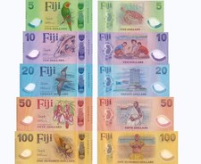 Fiji SET 5 UNC 5 10 20 50 100