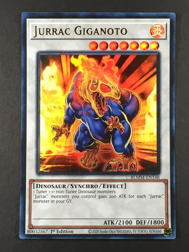 Jurrac giganoto - yu-gi-oh,