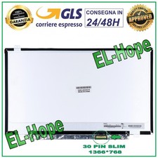 DISPLAY LCD PER NOTEBOOK ASUS SERIE R417 R409 N46 14" 30 PIN 1366*768 SCHERMO
