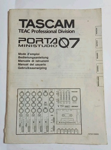 Original tascam teac - tascam,