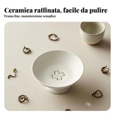 Piatto dessert ceramica