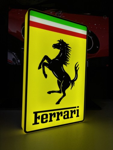 Insegna luminosa ferrari - insegna,