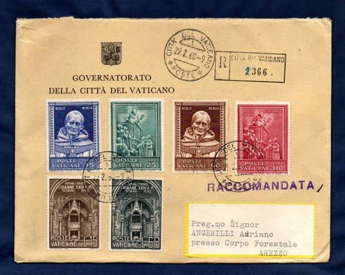Raccomandata del 02 1960 - raccomandata,