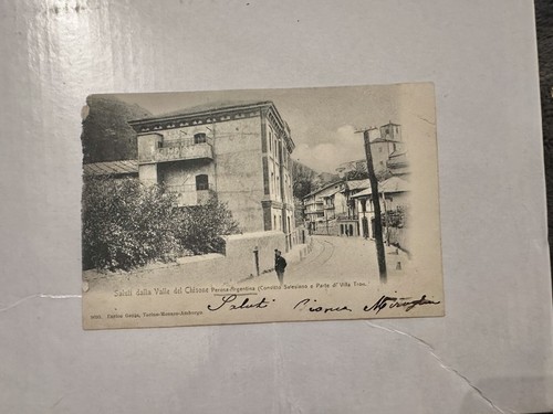 Cartolina saluti dalla - cartolina,