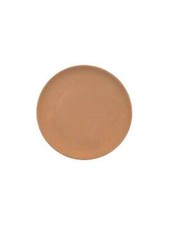 Piatto Tondo Liscio Semilavorato Terracotta da Decorare
