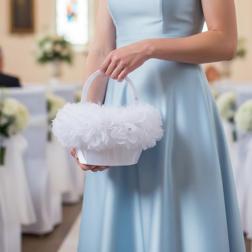 Cestino ragazza fiori - ragazza,