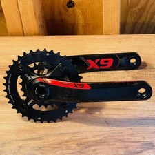 SRAM Truvativ X9 BB30 Guarnitura 175mm MTB Nero Rosso 2x10 36T x 22T
