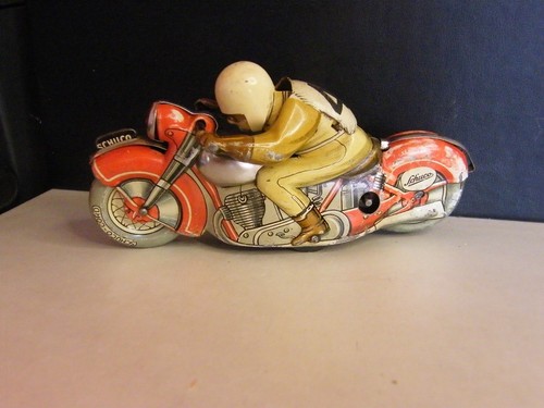 Motociclista latta schuco - in,