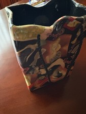 Vaso ceramica vintage anni 90