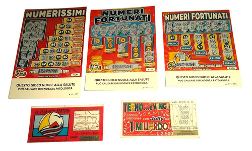Numerissimi numeri fortunati - numerissimi-,