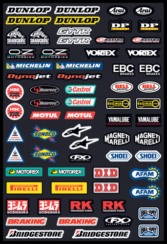 Kit adesivi sponsor - a3,