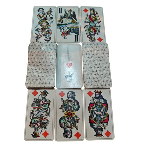 Antico gioco carte - antico, timbrato