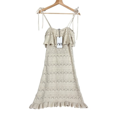 Abito zara maglia uncinetto - abito,