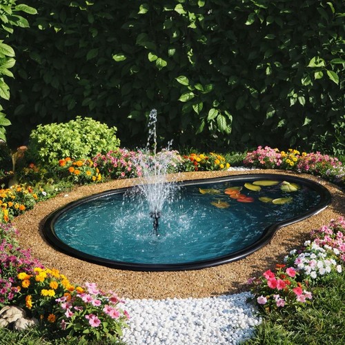 Laghetto giardino vico nero - laghetto,