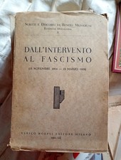 BENITO MUSSOLINI EDIZIONE