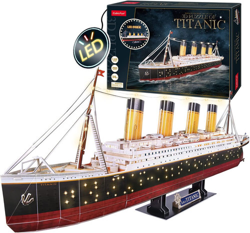 Puzzle titanic modellino - puzzle, 3d