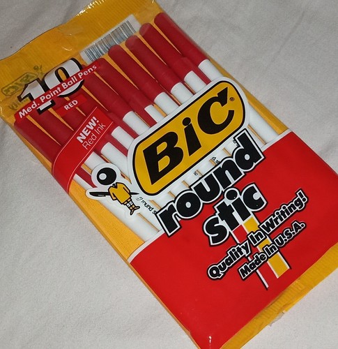 Penne vintage 1990 - bic, rotonde