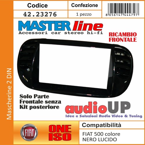 Mascherina autoradio din - 2,