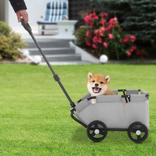 Passeggino per Cani Grigio