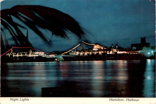 Cartolina hamilton harbour - cartolina, hamilton,