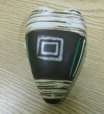 60er 70er Vaso Parete Ceramica