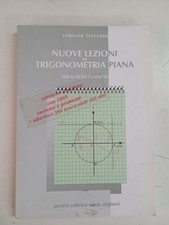 Nuove lezioni di trigonometria piana per liceo classico 9788853403025