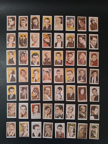 Lotto figurine cinema - lotto, attori