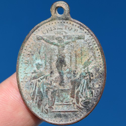 Rara medaglia religiosa cristo - rara,