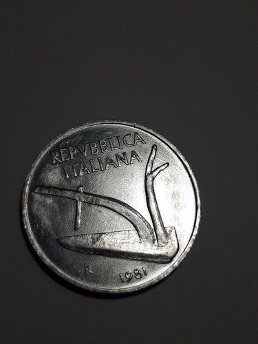 Moneta rara lire del - da,
