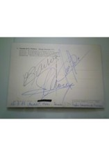 Cartolina Autografo Bartali