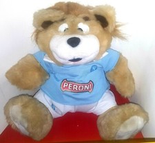 CIRO L'ORSO PARLANTE  CON COMPLETO " NAPOLI CALCIO " SPONSOR PERONI