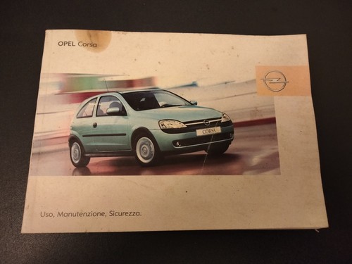 Opel corsa libretto uso - opel,