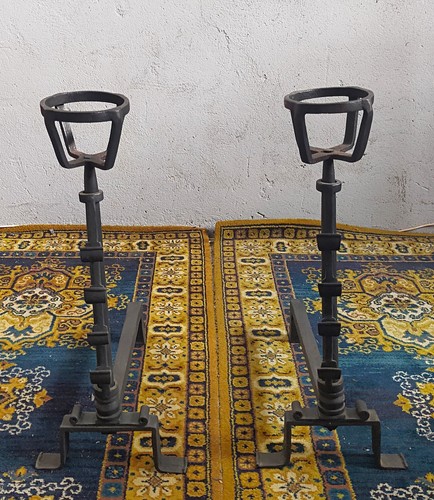 Coppia alari antichi - coppia,