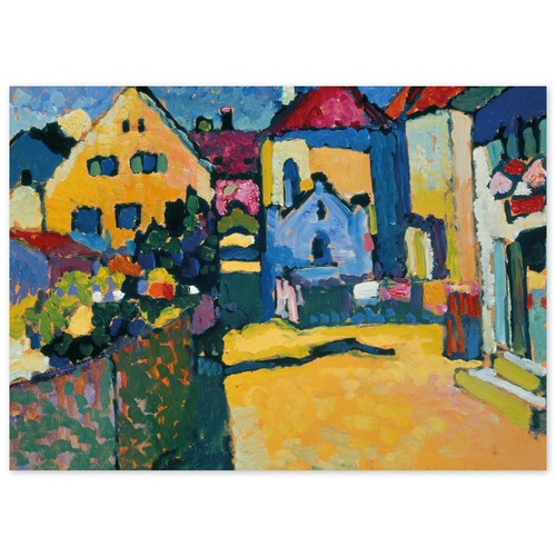Wassily kandinsky greengasse - wassily, kandinsky,