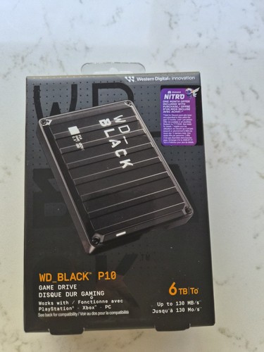 Black p10 6tb game - 6tb,