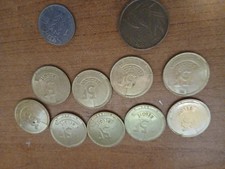 Blocco 11 Monete Belgio Da 20