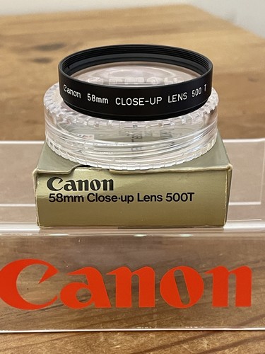 Canon 58mm close - canon, lens