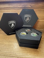 Lamborghini trittico 3 monte 5 Euro € Argento ITALIA 2025 IPZS