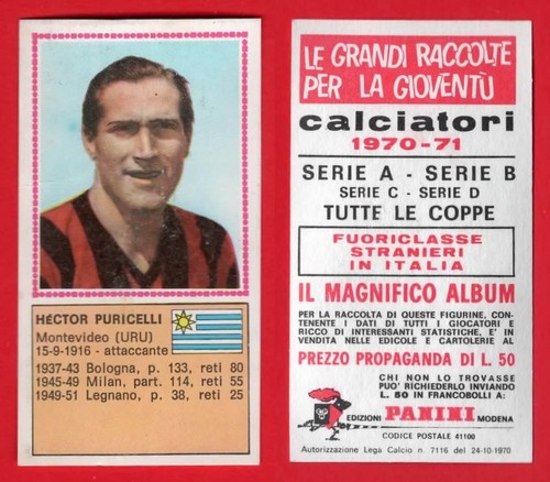 Figurina calciatori panini - figurina,