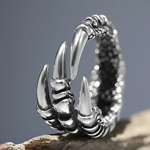 Anello uomo artiglio drago - uomo,