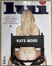 KATE MOSS by Terry Richardson triple cover LUI magazine 2014 Sahara Ray RARE ✅