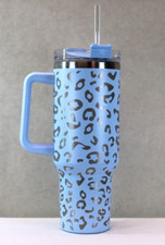 Bicchiere blu 40 oz - acciaio