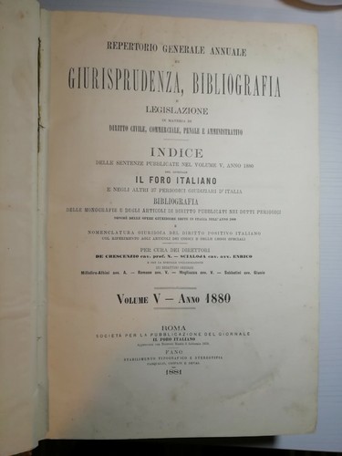 Repertorio generale annuale - annuale, di