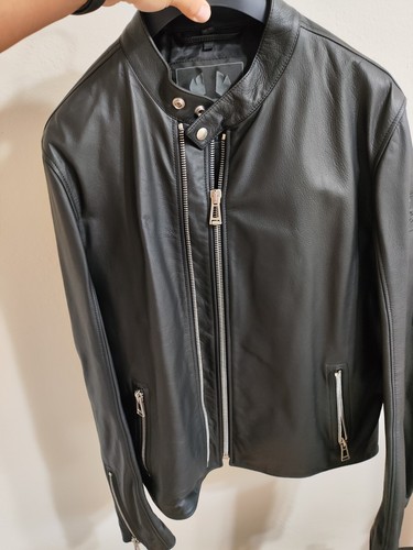 Belstaff biker black calf