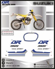 Suzuki DR  350 s  1990-1996 adesivi/adhesives/grafiche/stickers/decals