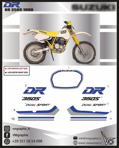 Suzuki 350 1990 1996 - dr,