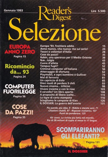 Selezione reader digest - selezione, reader's