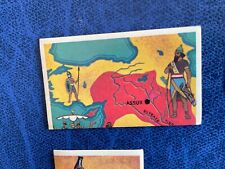 EDIZIONE SCONOSCIUTA FIGURINA CARTINA DEL REGNO ASSIRO 234